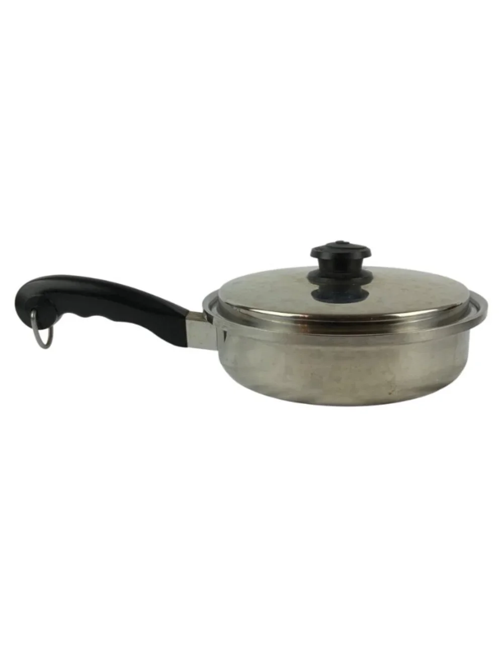 Saladmaster T304S Stainless Steel 9 inch Skillet With Vapo Lid Made in USA